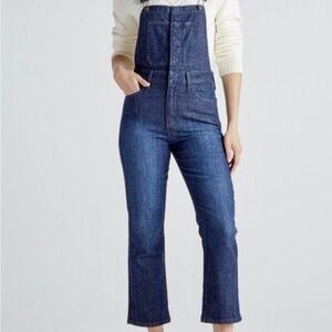 Lucky Brand Women's Slim Fit Denim Overalls